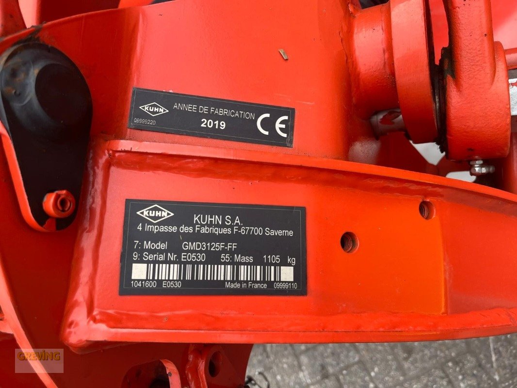 Mähwerk typu Kuhn GMD 3125F, Gebrauchtmaschine v Ahaus (Obrázek 12)
