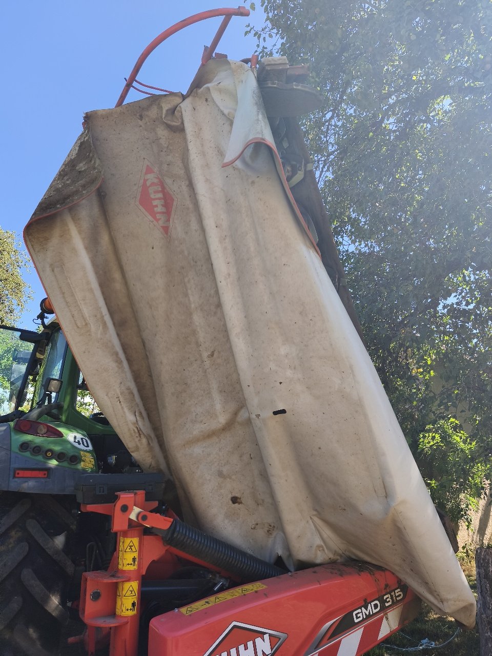 Mähwerk typu Kuhn Gmd 315 ff, Gebrauchtmaschine v Saint-Nabord (Obrázek 1)