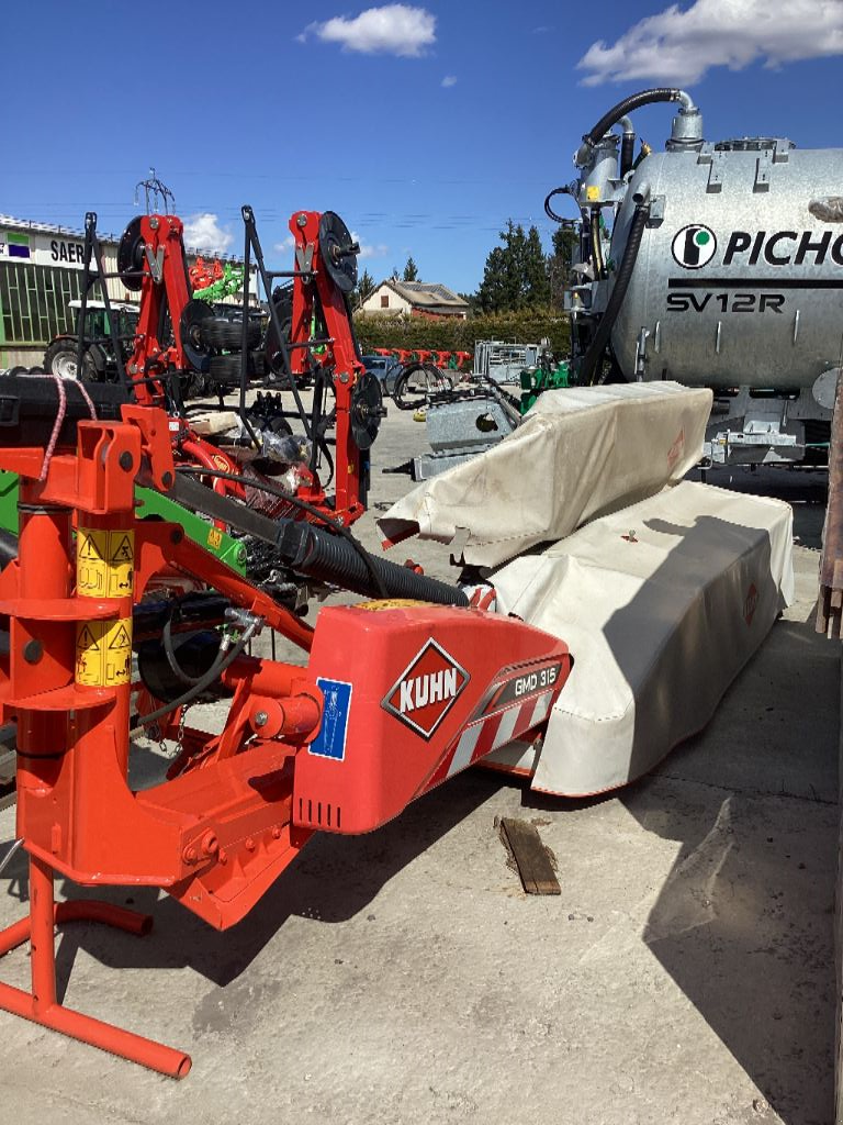 Mähwerk типа Kuhn GMD 315, Gebrauchtmaschine в AUMONT AUBRAC (Фотография 4)