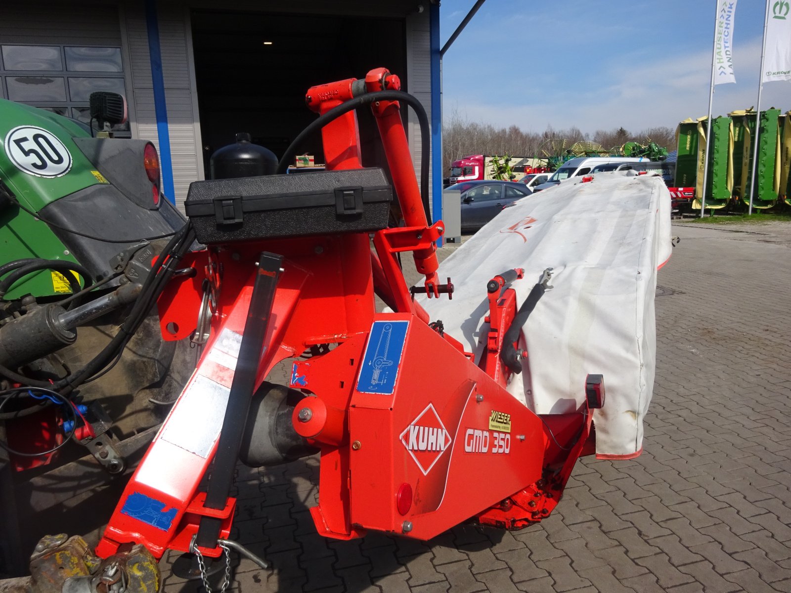 Mähwerk des Typs Kuhn GMD 350- FF, Gebrauchtmaschine in Tuntenhausen (Bild 4)