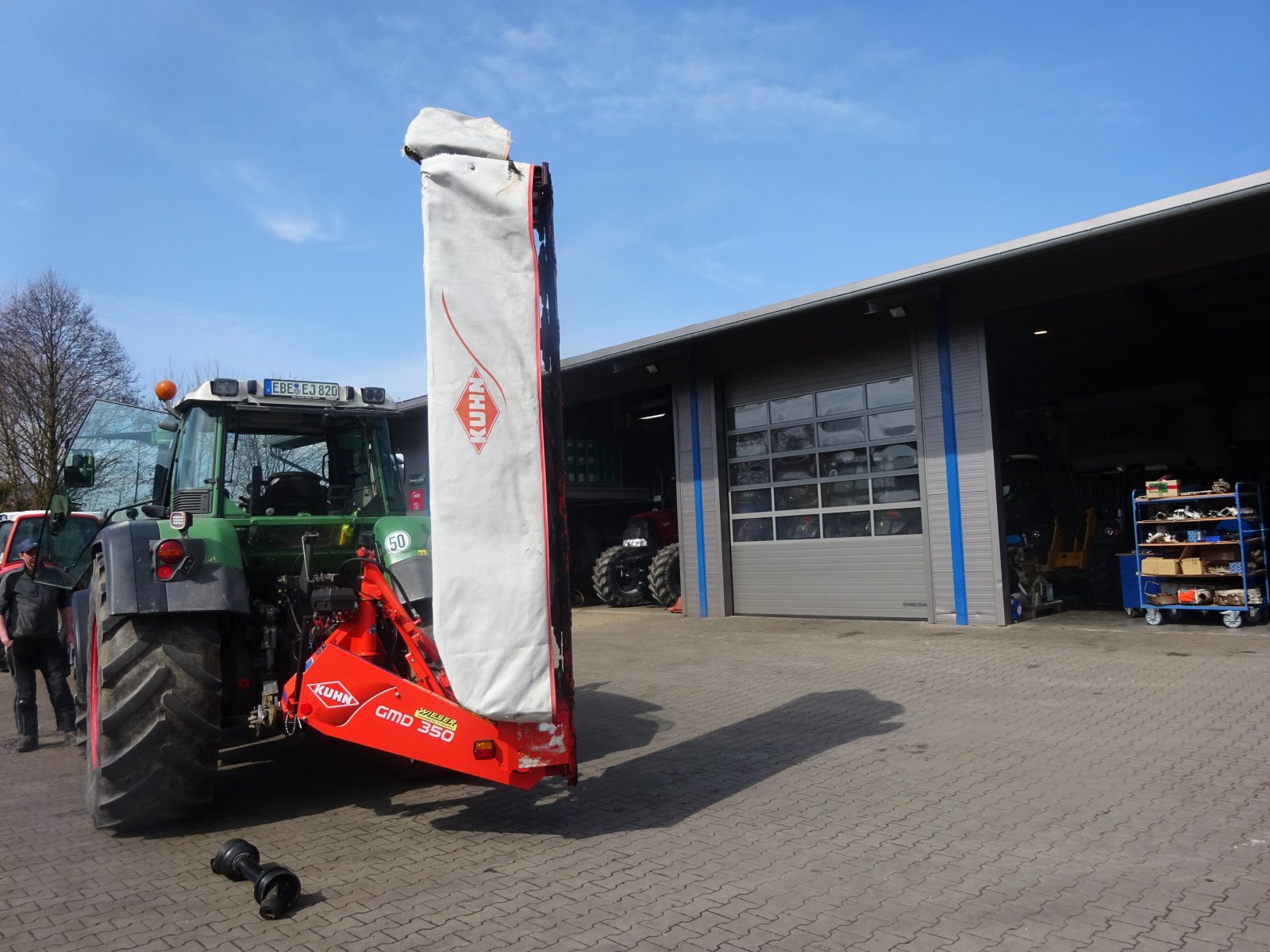 Mähwerk des Typs Kuhn GMD 350- FF, Gebrauchtmaschine in Tuntenhausen (Bild 6)