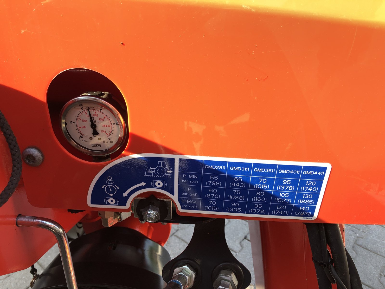 Mähwerk типа Kuhn GMD 3511 FF, Gebrauchtmaschine в Bodenkirchen (Фотография 10)