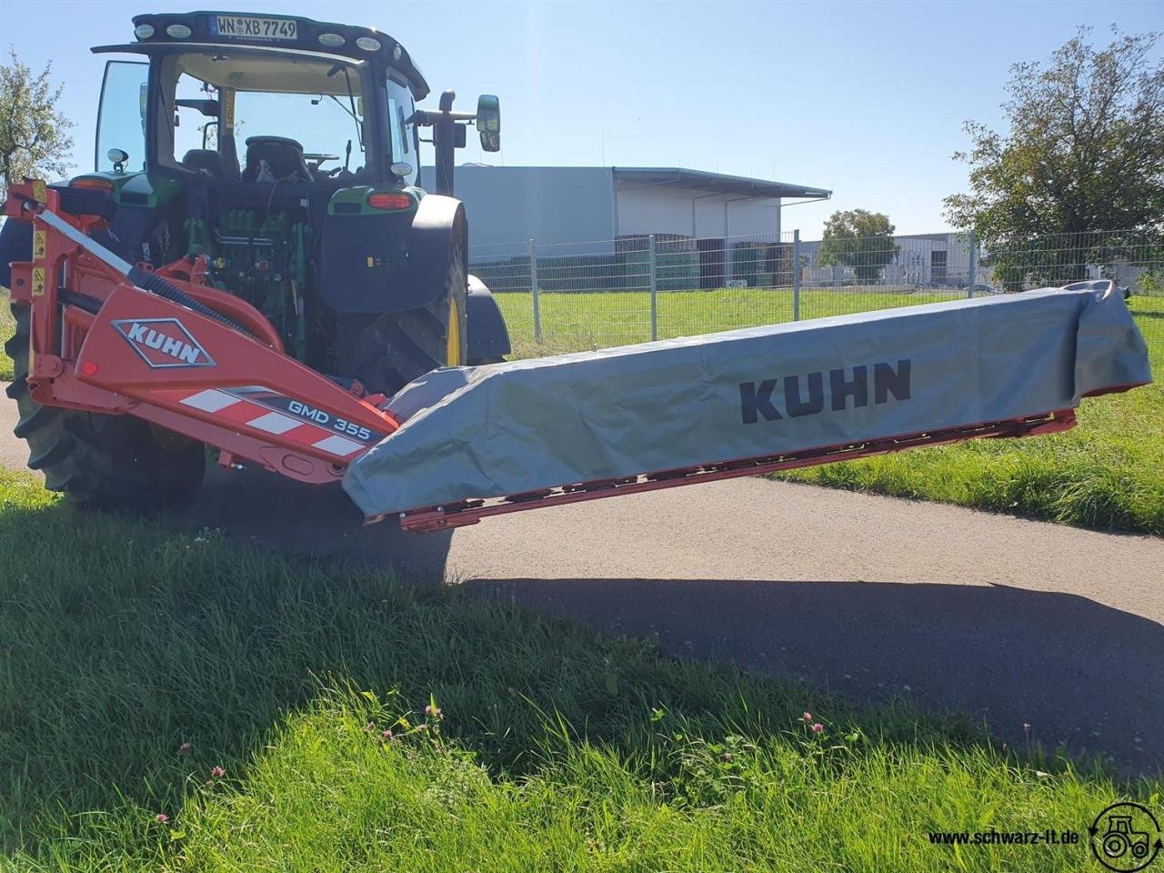 Mähwerk des Typs Kuhn GMD 355-FF, Neumaschine in Aspach (Bild 4)