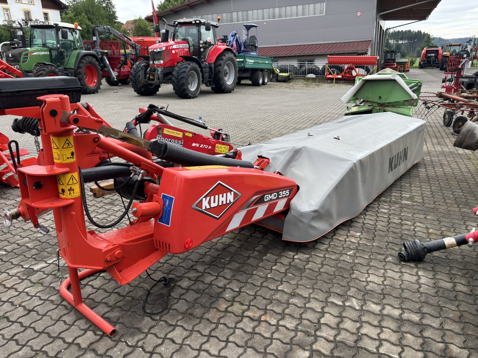 Mähwerk typu Kuhn GMD 355 FF, Gebrauchtmaschine v Amerang (Obrázek 1)