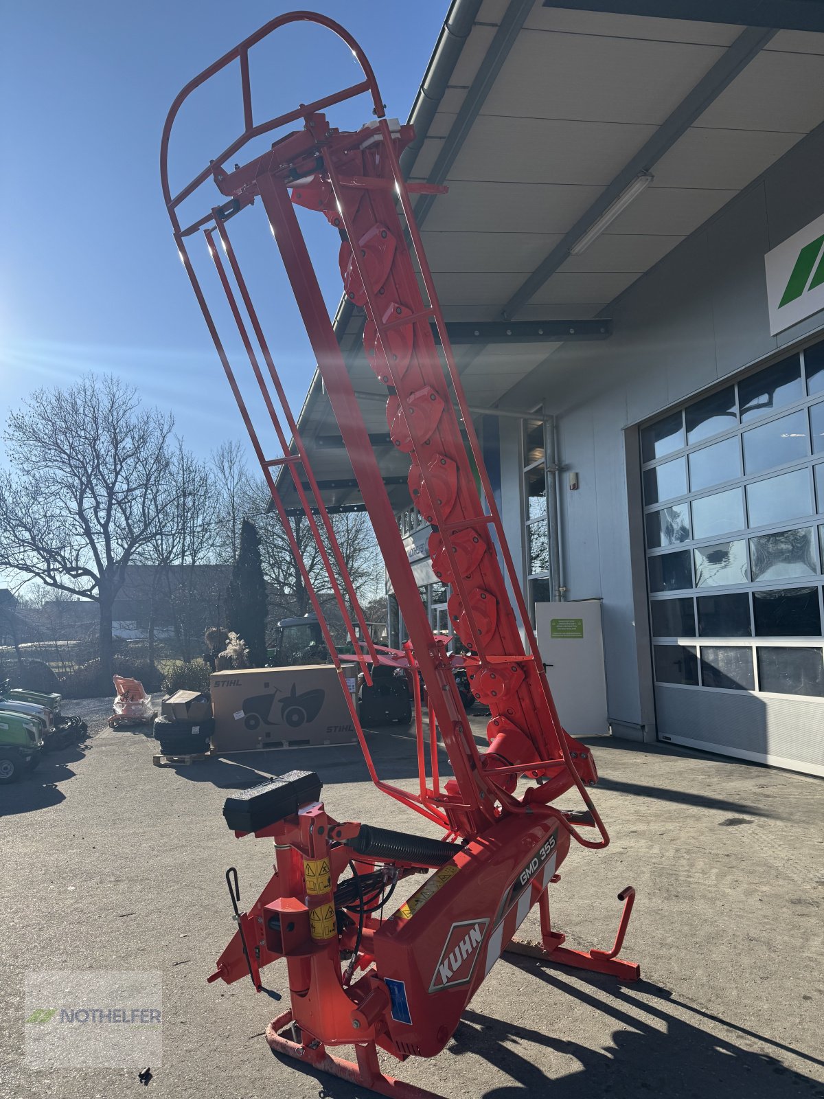 Mähwerk of the type Kuhn GMD 355 FF, Neumaschine in Pforzen (Picture 5)