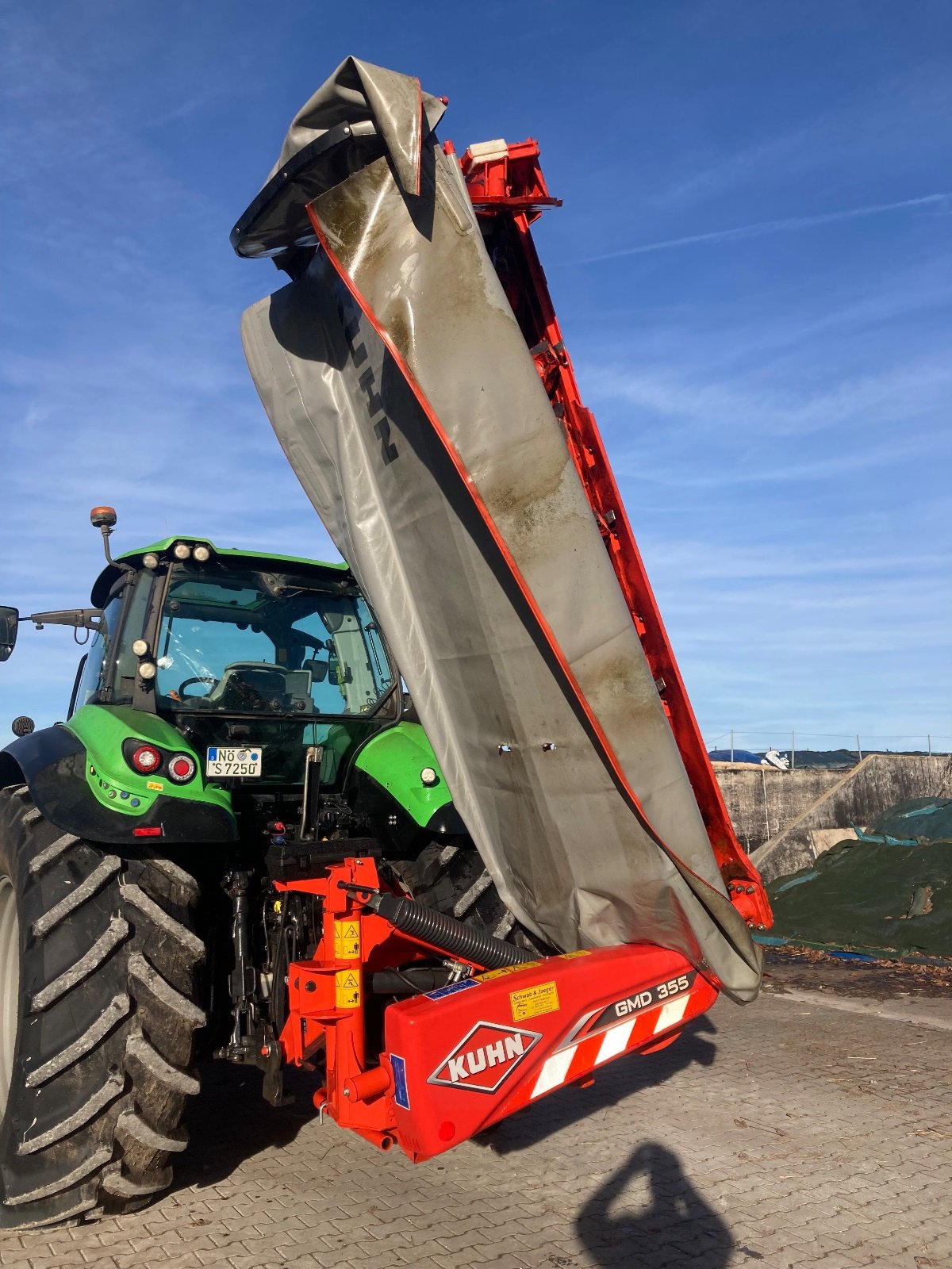 Mähwerk des Typs Kuhn GMD 355 FF, Gebrauchtmaschine in Alerheim (Bild 1)
