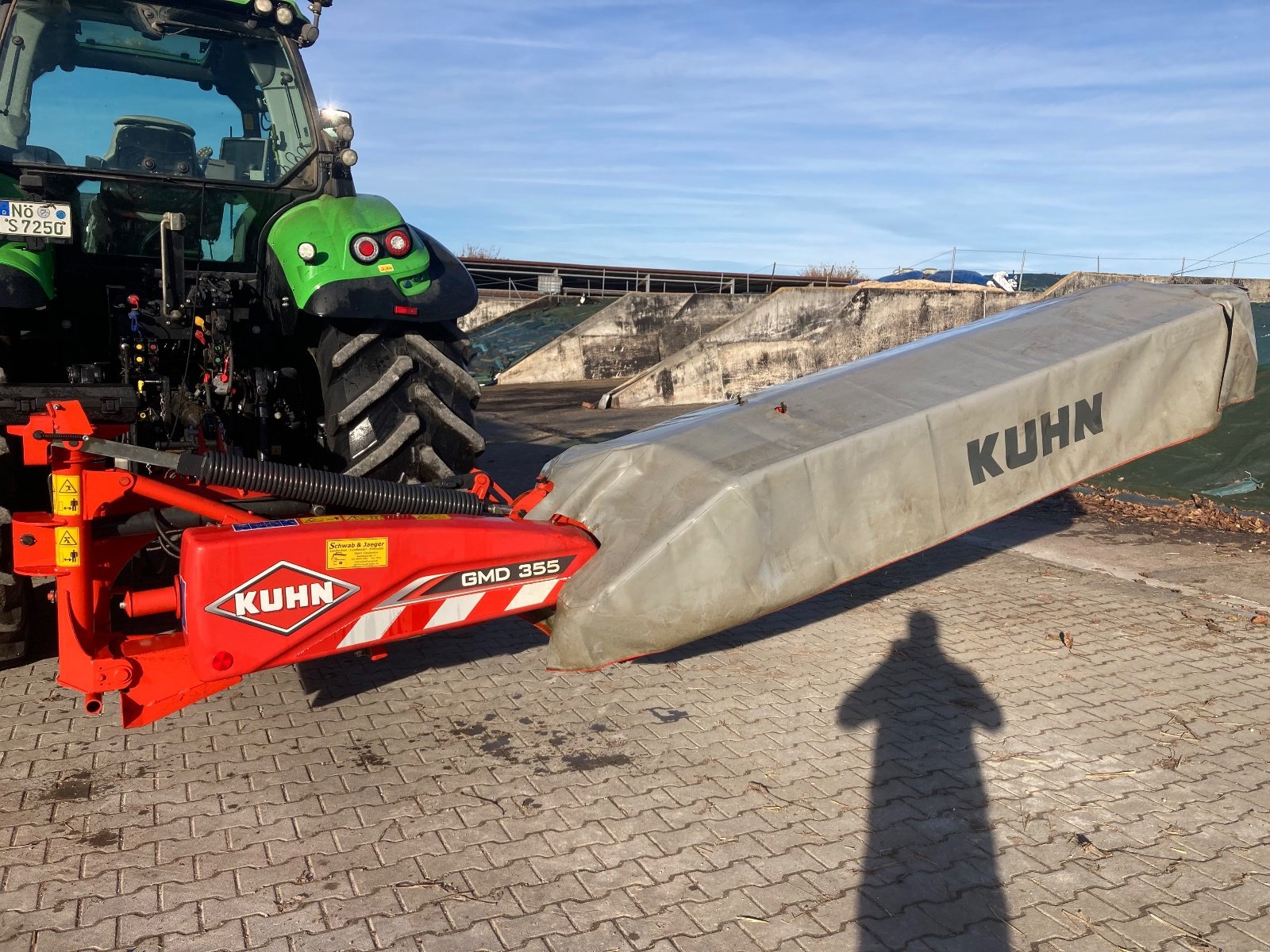Mähwerk des Typs Kuhn GMD 355 FF, Gebrauchtmaschine in Alerheim (Bild 2)