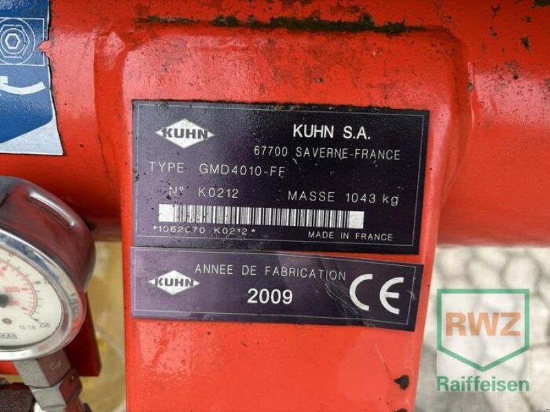 Mähwerk of the type Kuhn GMD 4010 FF, Gebrauchtmaschine in Kruft (Picture 7)