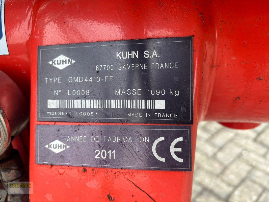 Mähwerk του τύπου Kuhn GMD 4410-FF, Gebrauchtmaschine σε Ahaus (Φωτογραφία 13)