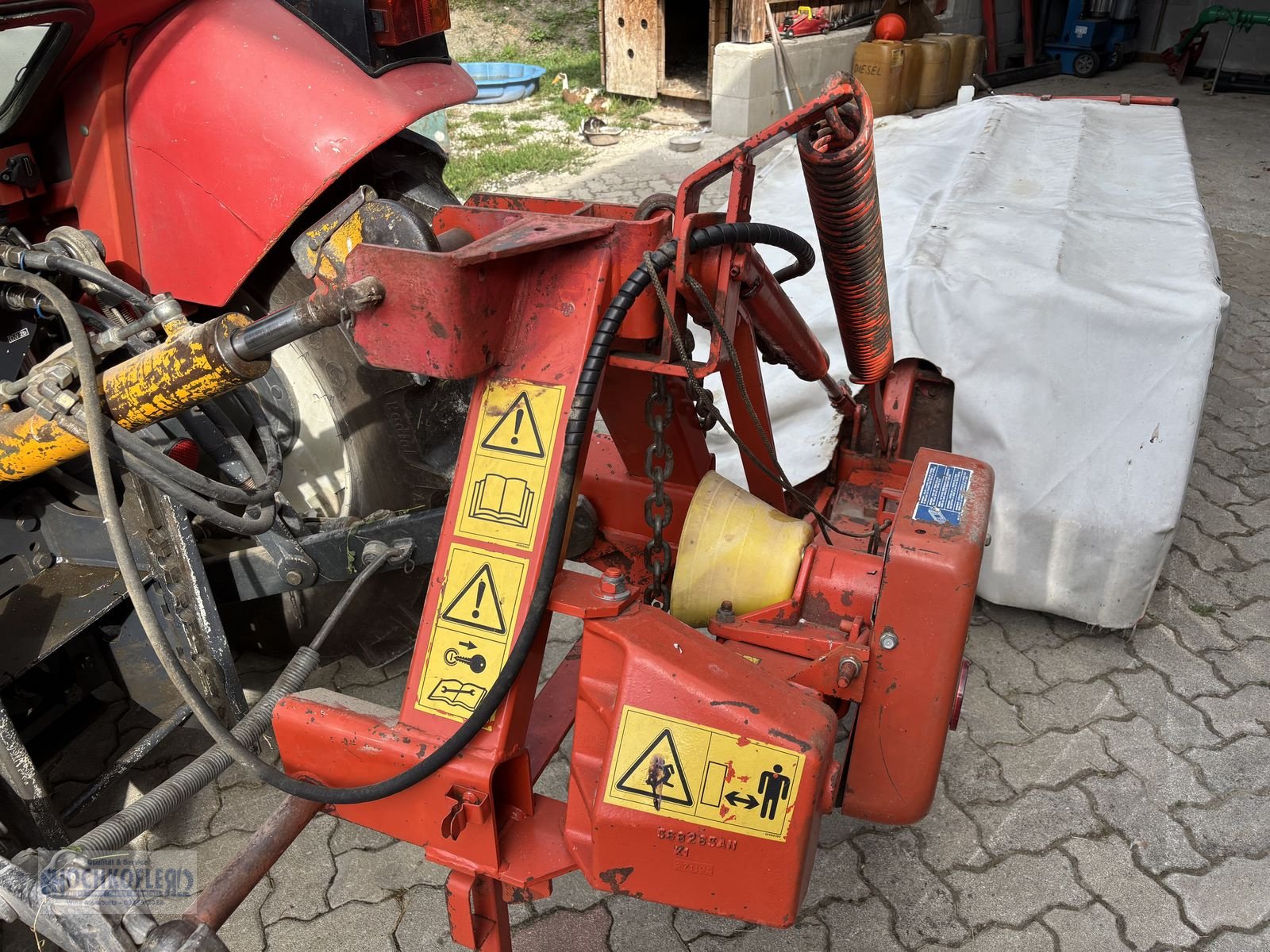 Mähwerk des Typs Kuhn GMD 500, Gebrauchtmaschine in Wies (Bild 4)