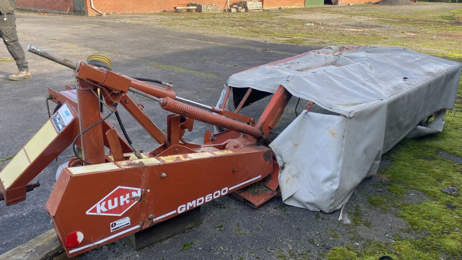 Mähwerk tip Kuhn GMD 600, Gebrauchtmaschine in øster ulslev (Poză 1)