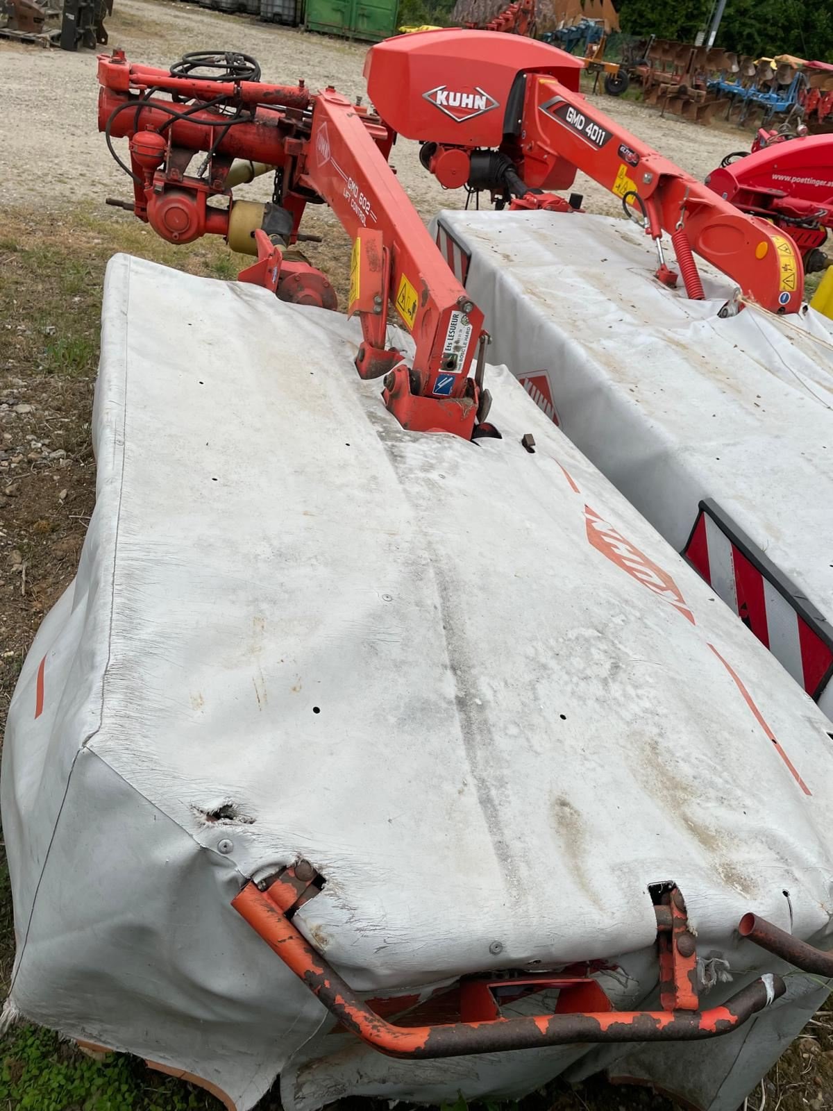 Mähwerk типа Kuhn GMD 602, Gebrauchtmaschine в BOSC LE HARD (Фотография 3)