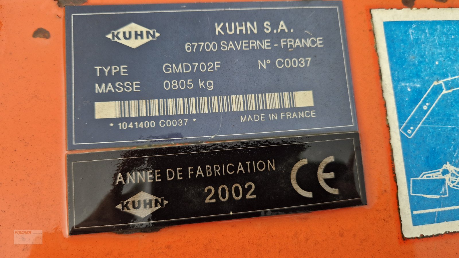 Mähwerk of the type Kuhn GMD 700 F, Gebrauchtmaschine in Pfoerring (Picture 5)