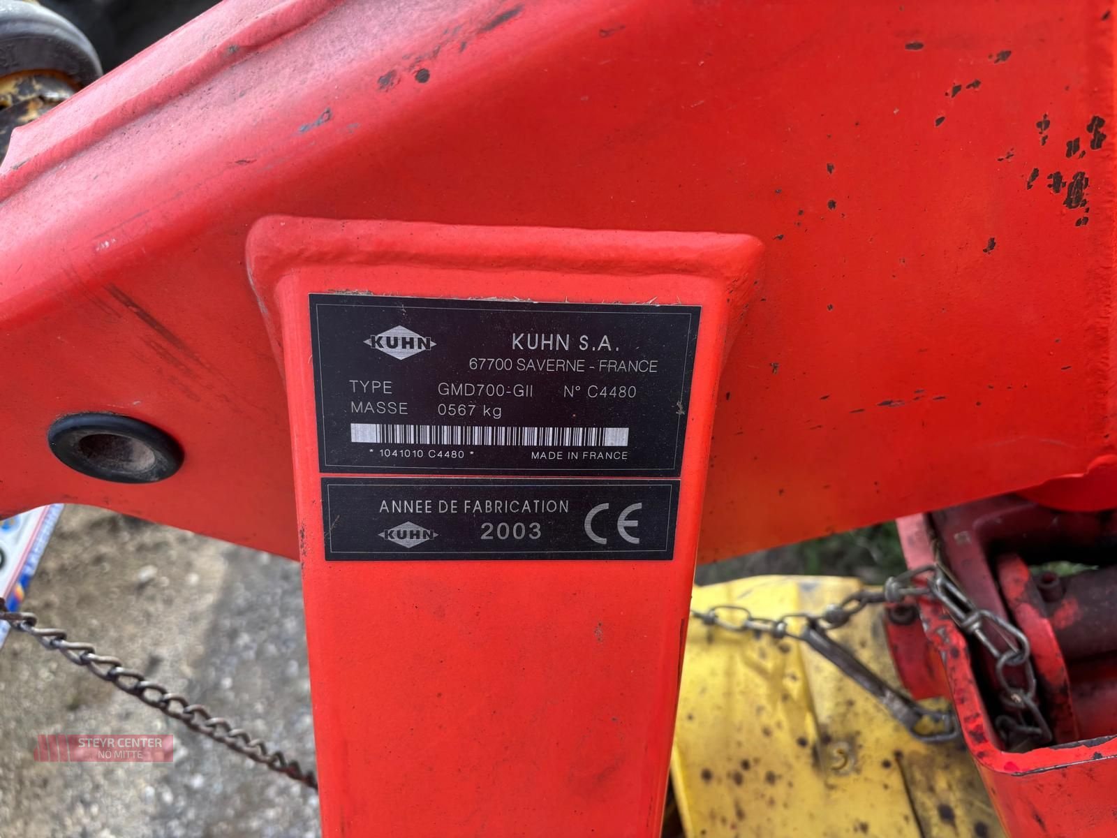 Mähwerk del tipo Kuhn GMD 700-GII, Gebrauchtmaschine en St. Pölten (Imagen 2)