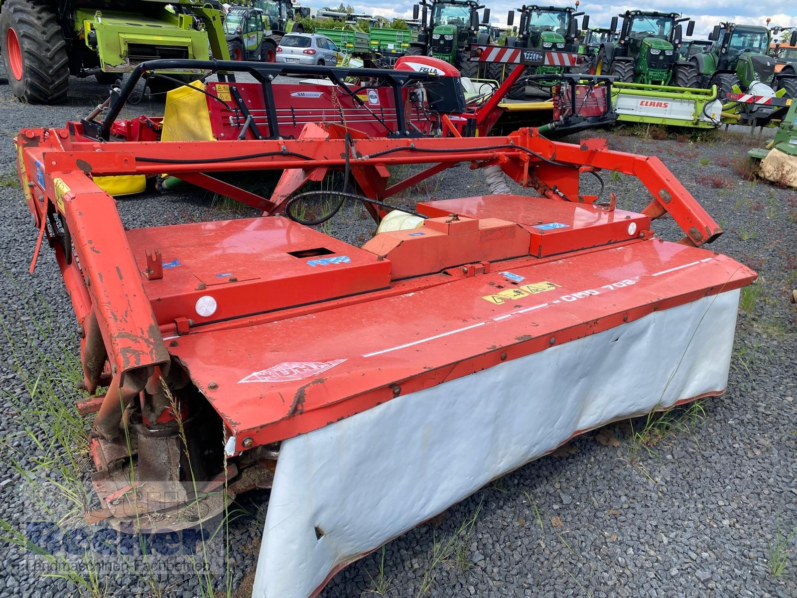 Mähwerk типа Kuhn GMD 702 F, Gebrauchtmaschine в Weimar-Niederwalgern (Фотография 1)