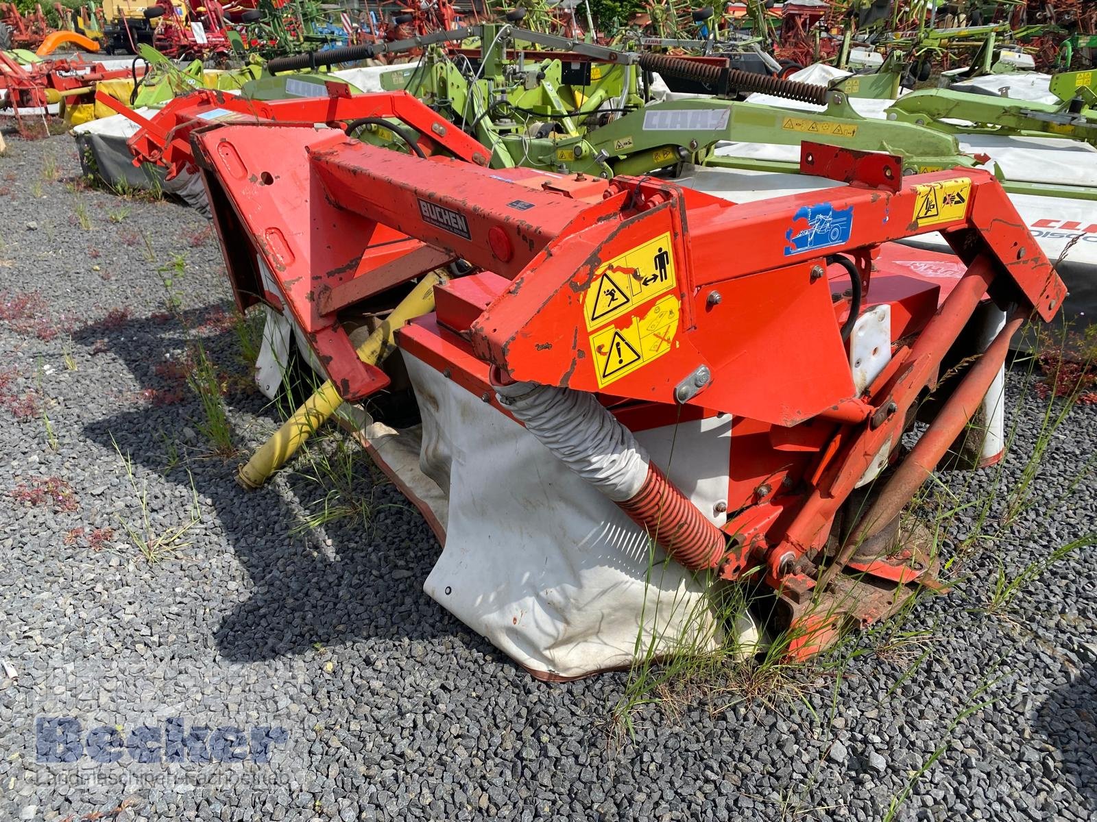 Mähwerk типа Kuhn GMD 702 F, Gebrauchtmaschine в Weimar-Niederwalgern (Фотография 4)