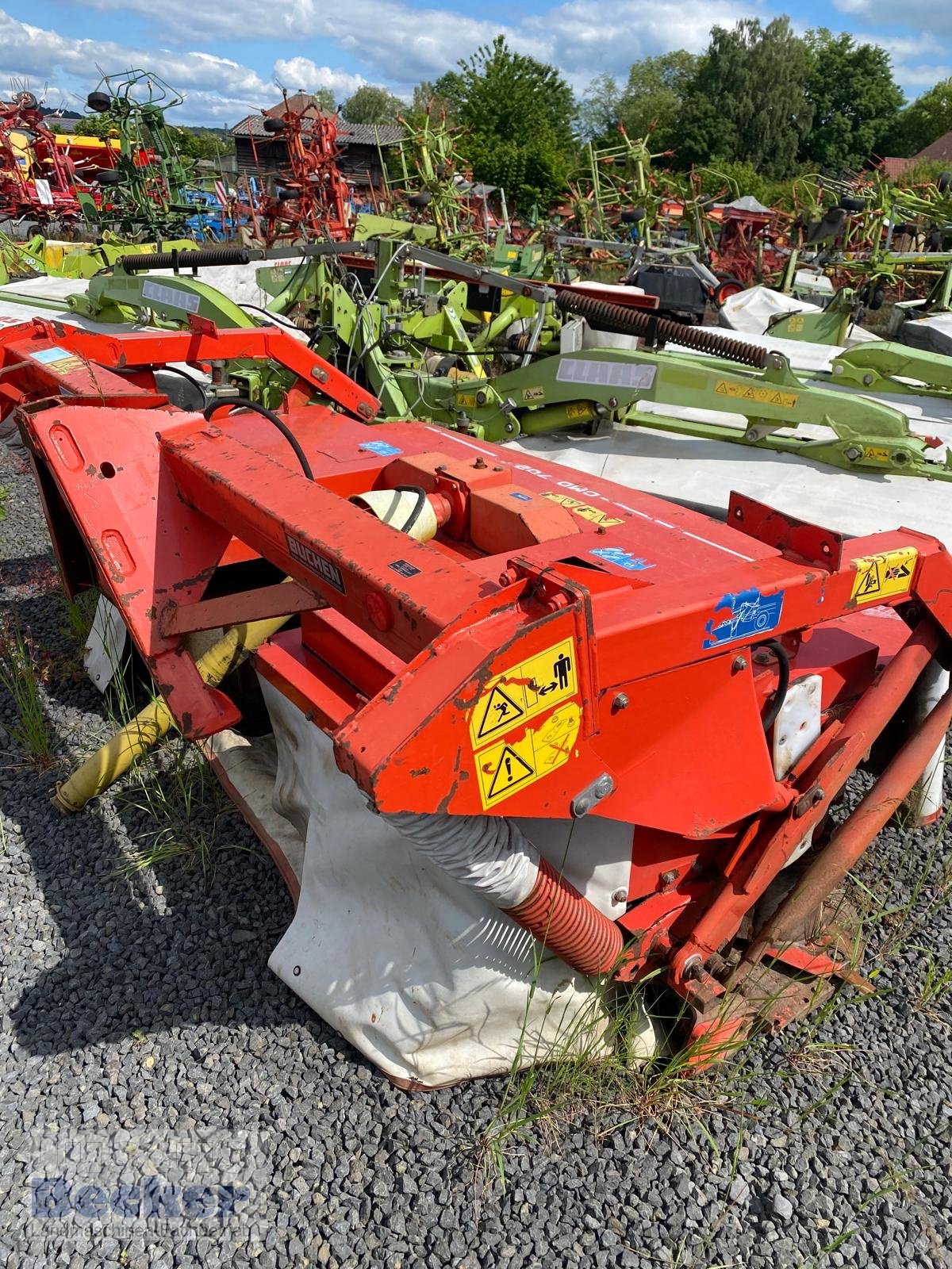 Mähwerk типа Kuhn GMD 702 F, Gebrauchtmaschine в Weimar-Niederwalgern (Фотография 5)