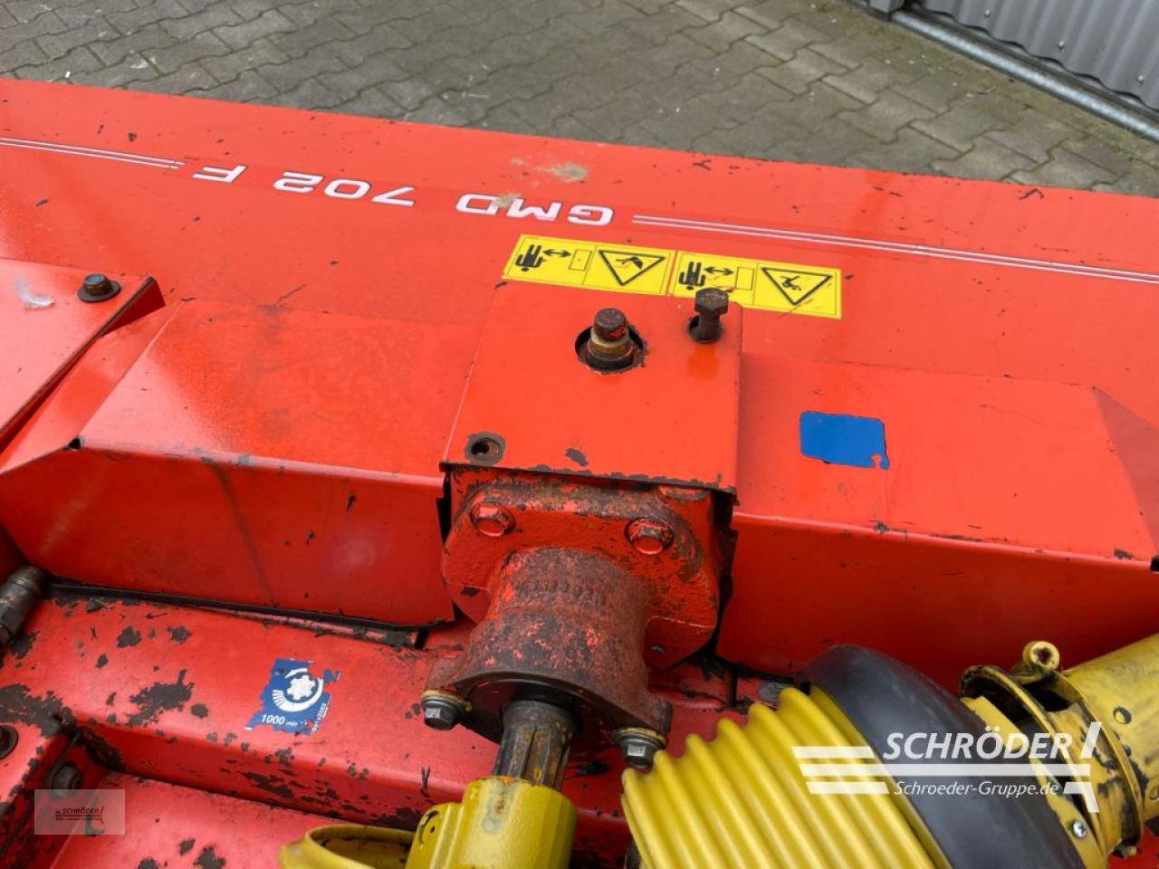 Mähwerk typu Kuhn GMD 702 F, Gebrauchtmaschine v Wildeshausen (Obrázek 10)