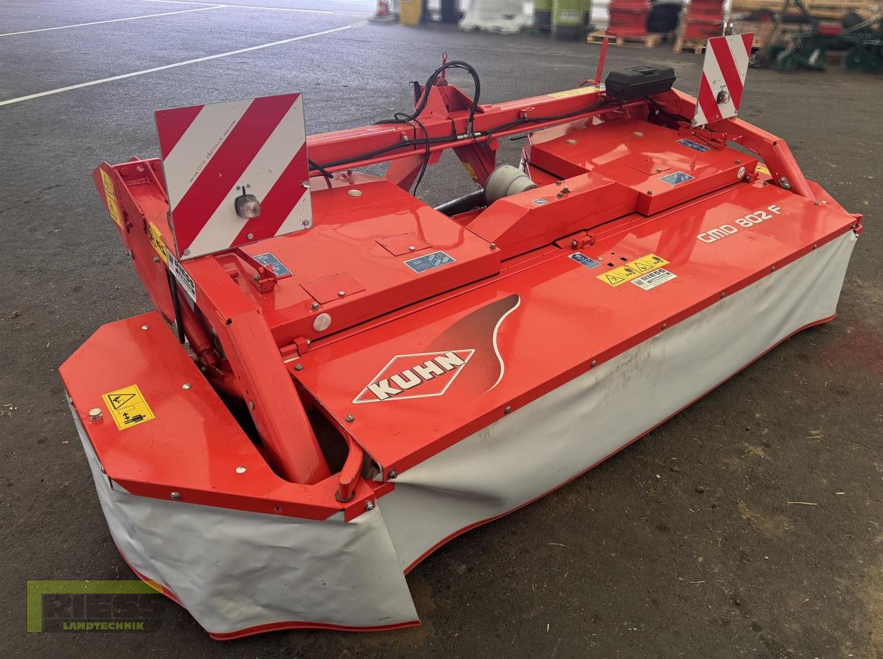 Mähwerk of the type Kuhn GMD 802 F-FF, Gebrauchtmaschine in Homberg/Ohm - Maulbach (Picture 8)