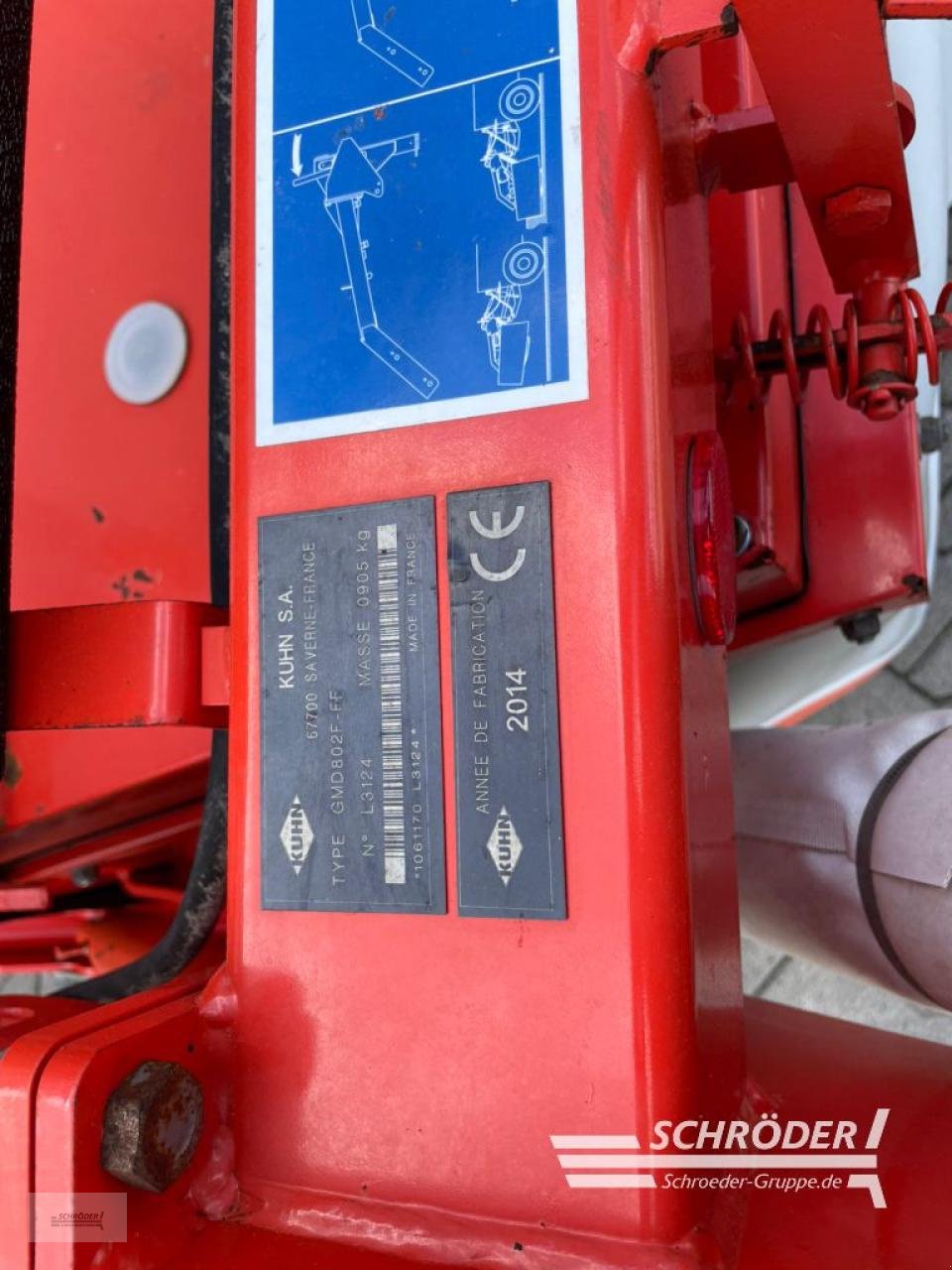 Mähwerk des Typs Kuhn GMD 802 F / GMD 883 (SCHMETTERLING), Gebrauchtmaschine in Hemmoor (Bild 28)