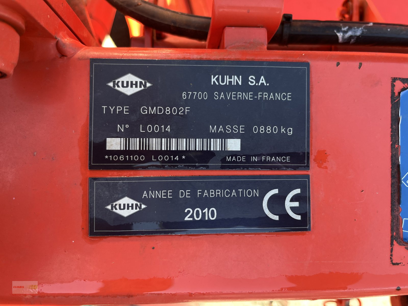 Mähwerk tip Kuhn GMD 802 F PREISREDUZIERT, Gebrauchtmaschine in Langenau (Poză 17)