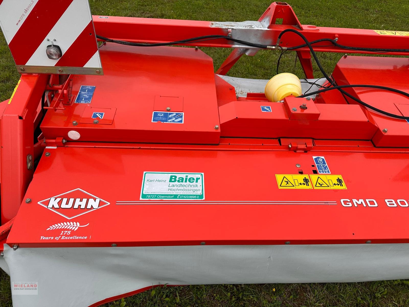 Mähwerk of the type Kuhn GMD 802 F, Gebrauchtmaschine in Lossburg-Wittendorf (Picture 5)