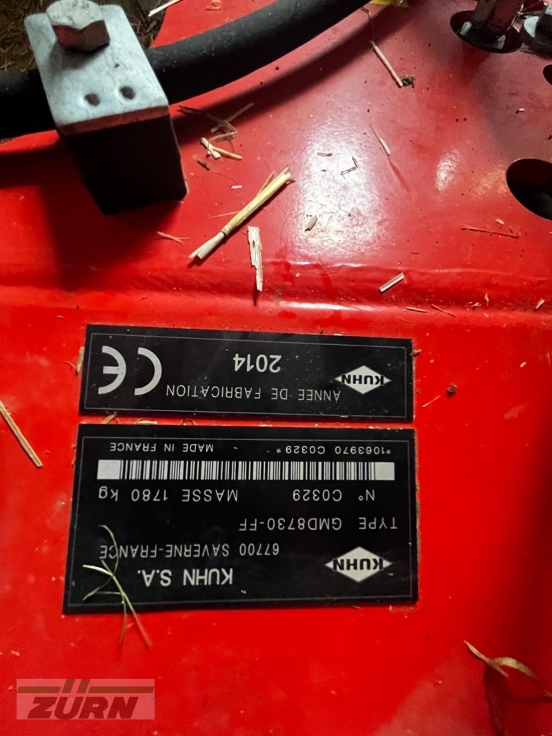 Mähwerk typu Kuhn GMD 8730 FF im Kundenauftrag, Gebrauchtmaschine v Aalen-Attenhofen (Obrázek 5)