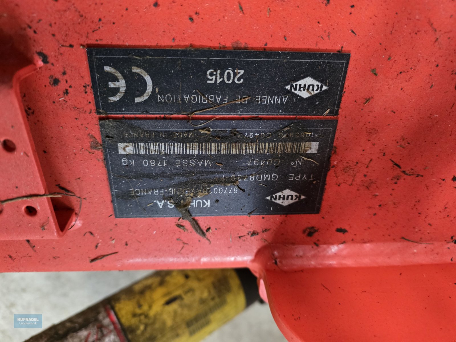 Mähwerk van het type Kuhn GMD 8730, Gebrauchtmaschine in Neuhof-Zenn (Foto 6)