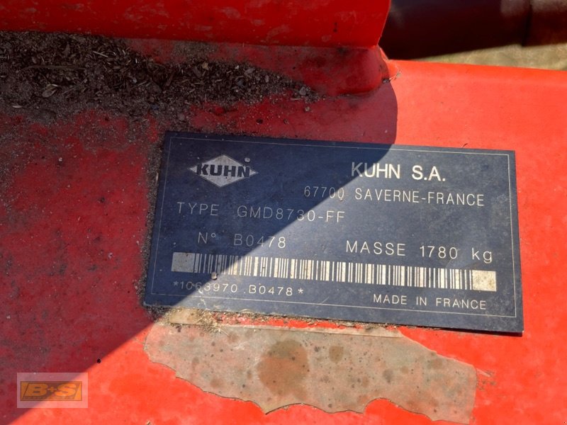 Mähwerk typu Kuhn GMD 8730, Gebrauchtmaschine v Grabow (Obrázek 27)