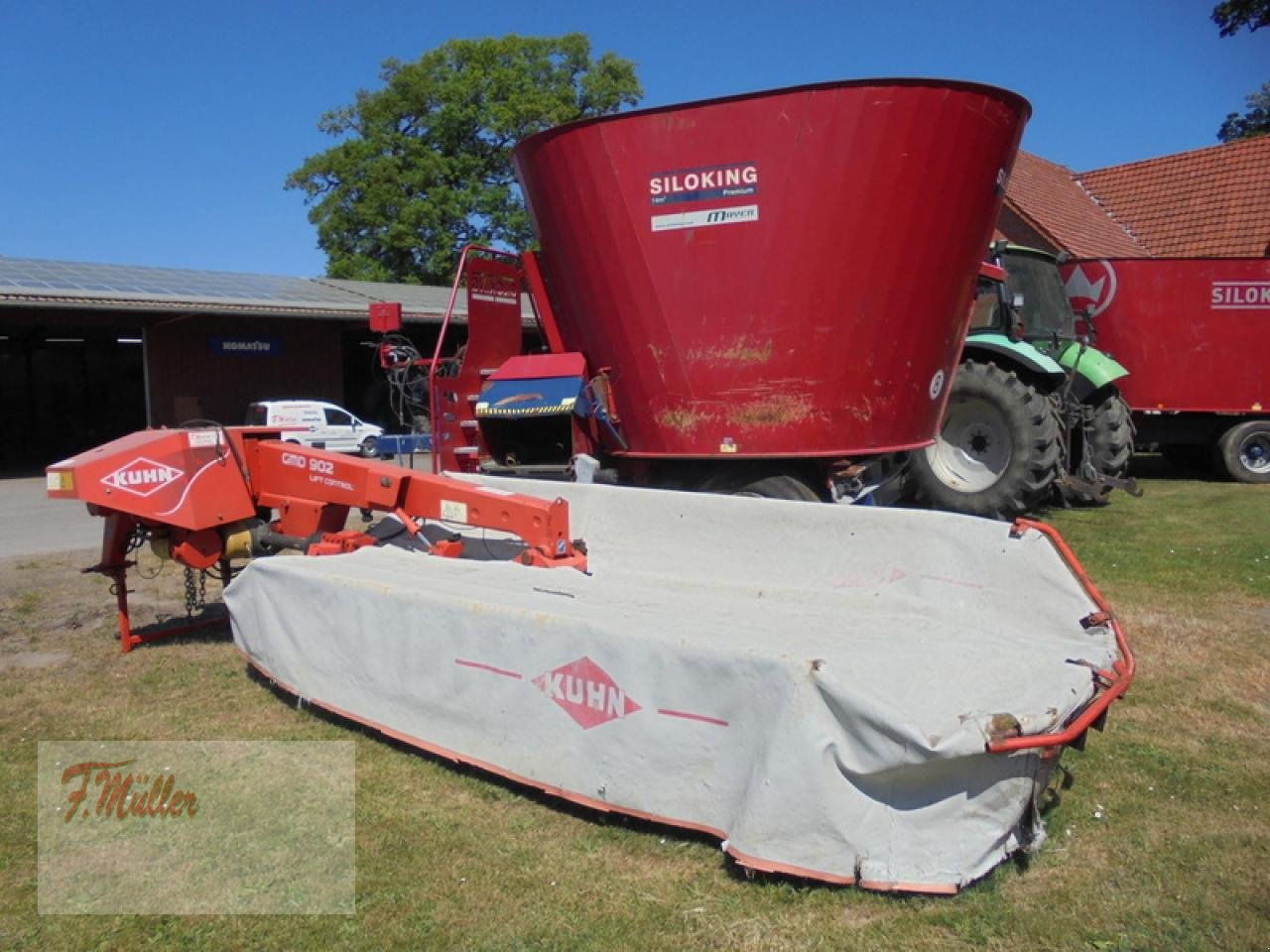 Mähwerk tip Kuhn GMD 902, Gebrauchtmaschine in Taaken (Poză 2)