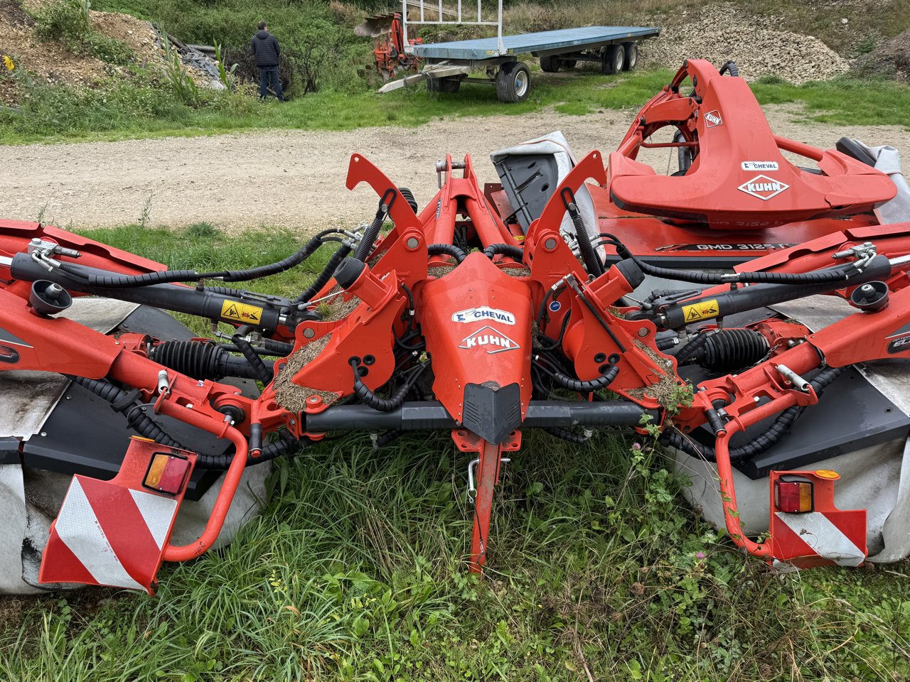 Mähwerk des Typs Kuhn GMD 9530-FF, Gebrauchtmaschine in Chauvoncourt (Bild 10)