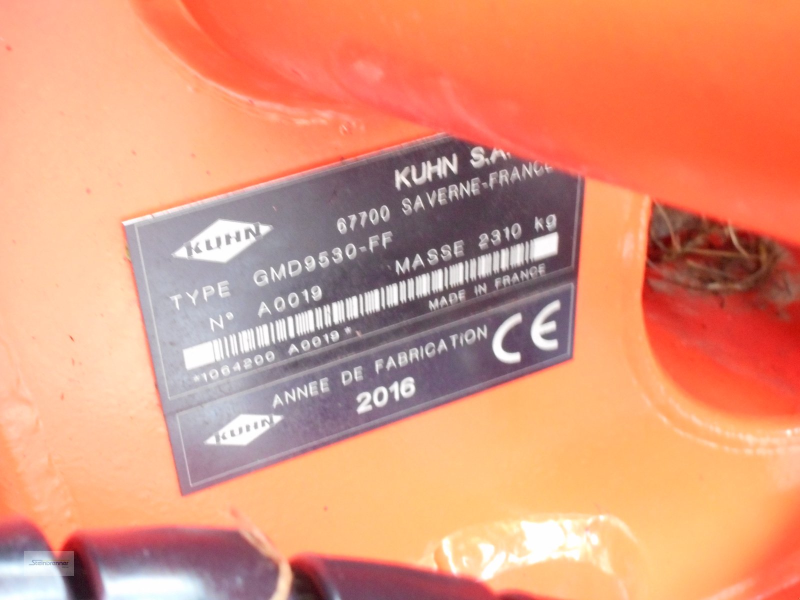 Mähwerk typu Kuhn GMD 9530 FF, Gebrauchtmaschine v Wörnitz (Obrázek 19)