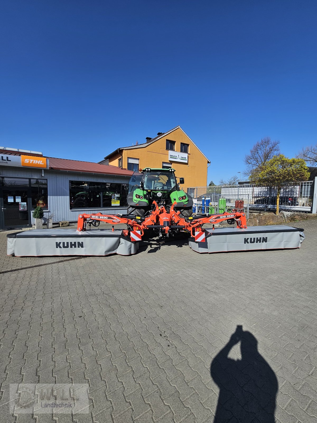 Mähwerk des Typs Kuhn GMD 9530 FF, Neumaschine in Rudendorf (Bild 1)