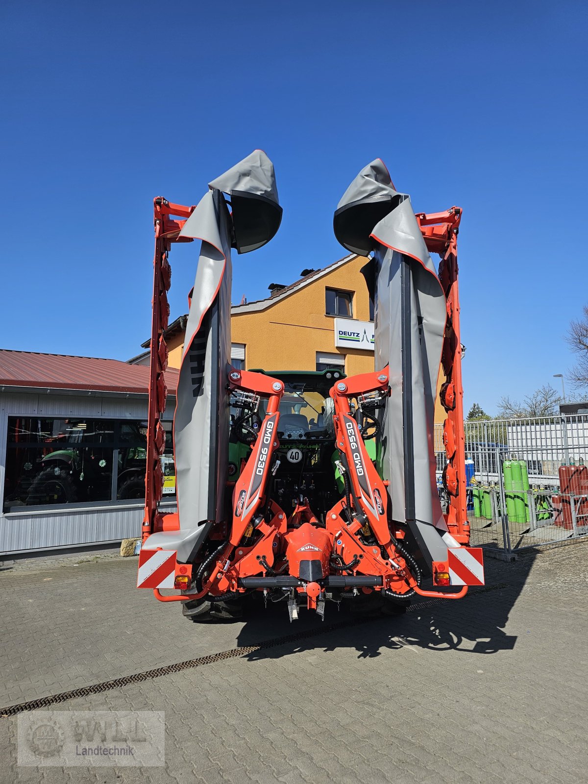 Mähwerk des Typs Kuhn GMD 9530 FF, Neumaschine in Rudendorf (Bild 2)