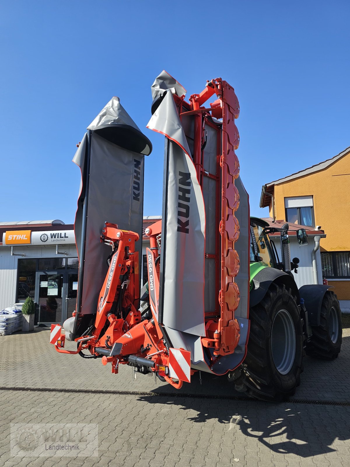 Mähwerk des Typs Kuhn GMD 9530 FF, Neumaschine in Rudendorf (Bild 3)