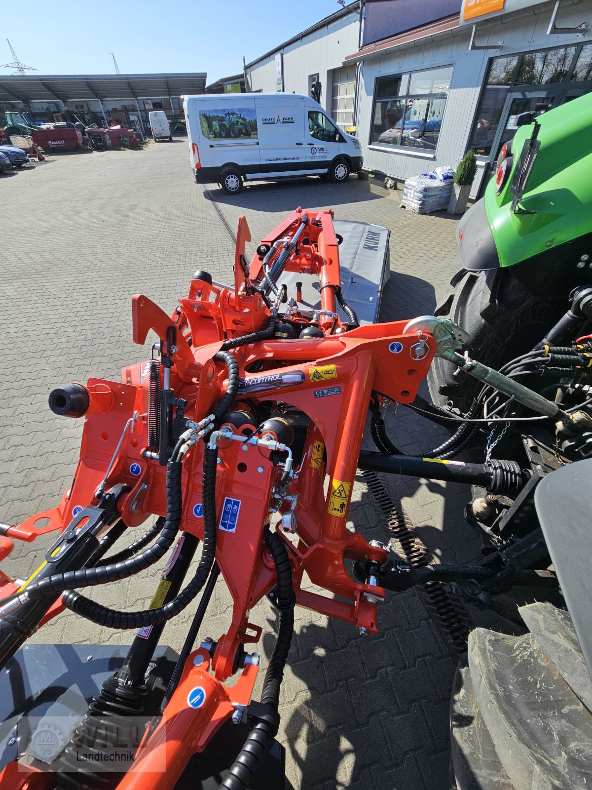 Mähwerk des Typs Kuhn GMD 9530 FF, Neumaschine in Rudendorf (Bild 7)