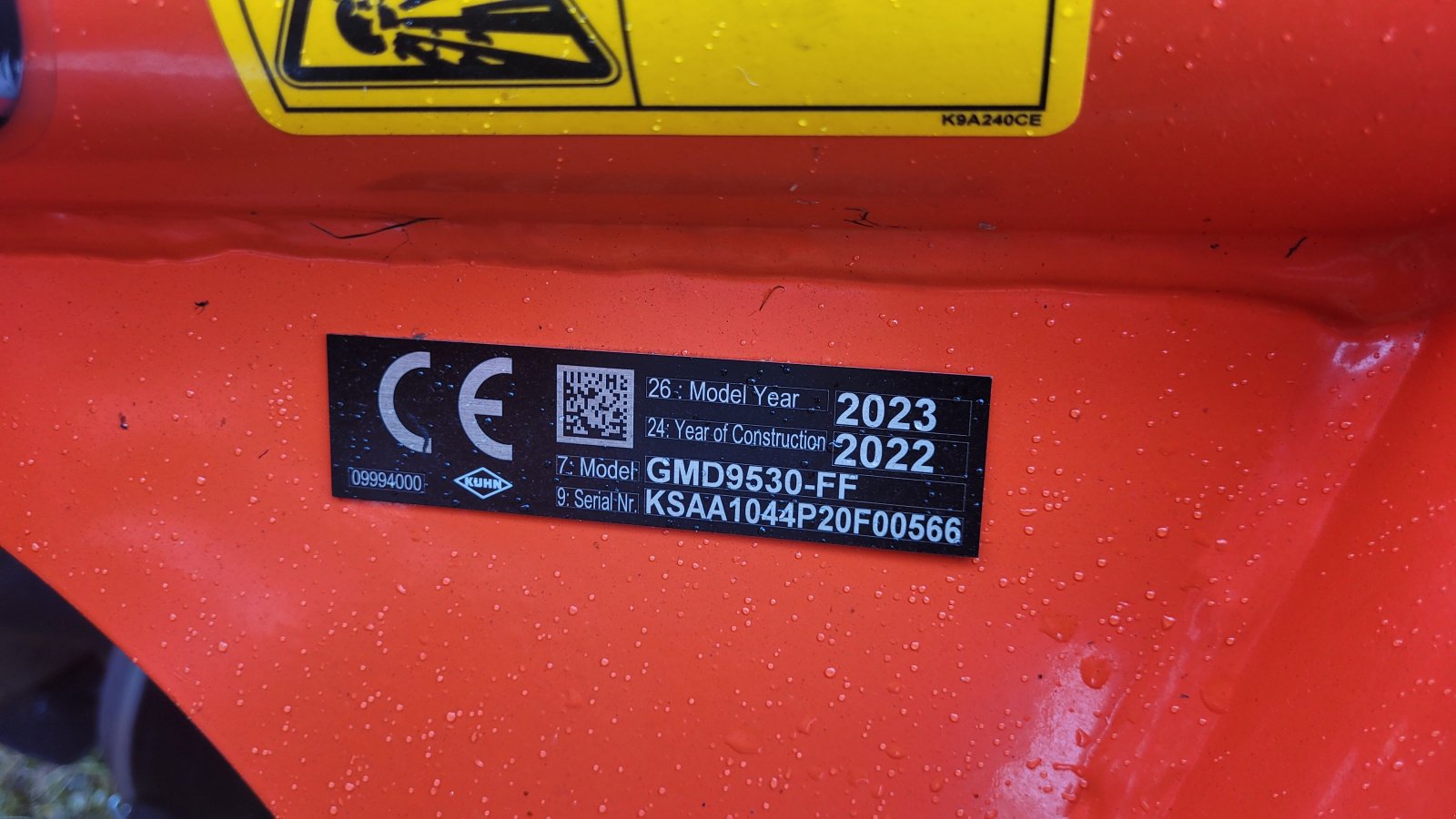 Mähwerk typu Kuhn GMD 9530 FF, Gebrauchtmaschine v Schwindegg (Obrázek 3)