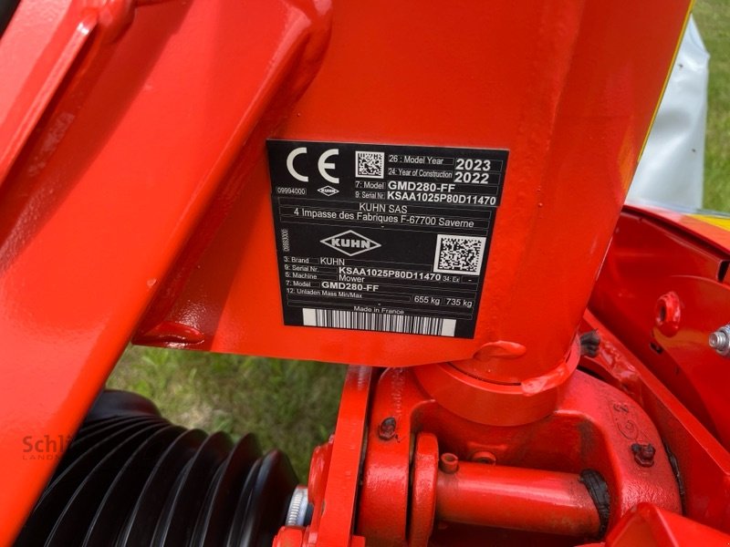 Mähwerk of the type Kuhn GMD280 FF, Neumaschine in Marxen (Picture 4)