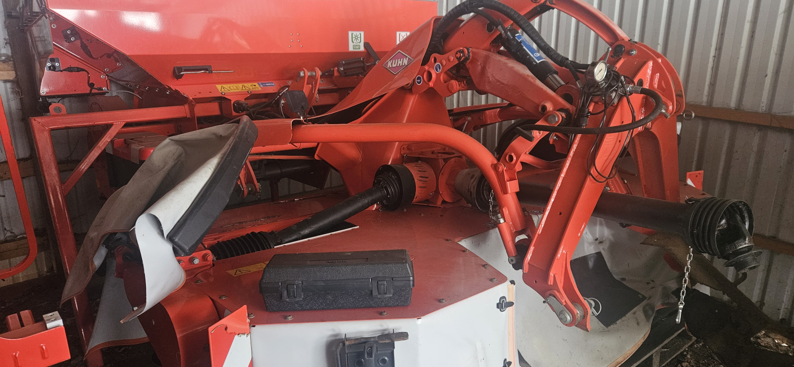 Mähwerk typu Kuhn GMD3125F-FF, Gebrauchtmaschine v Bad König (Obrázek 6)