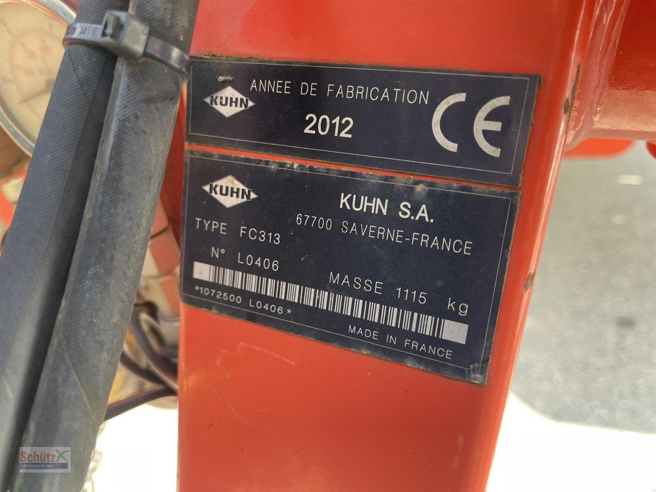 Mähwerk typu Kuhn Mähwerk FC 313, Lift Control Aufbereiter, Kuhn, Baujahr 2012, Gebrauchtmaschine v Schierling (Obrázek 7)