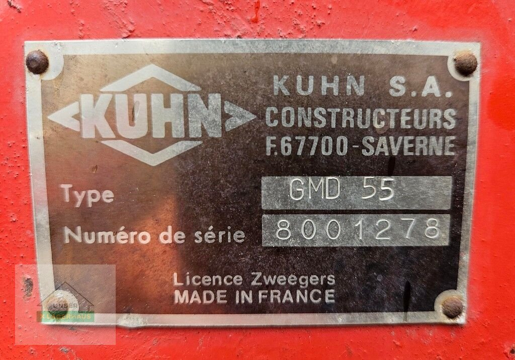 Mähwerk of the type Kuhn Mähwerk GMD 55, Gebrauchtmaschine in St. Michael (Picture 5)