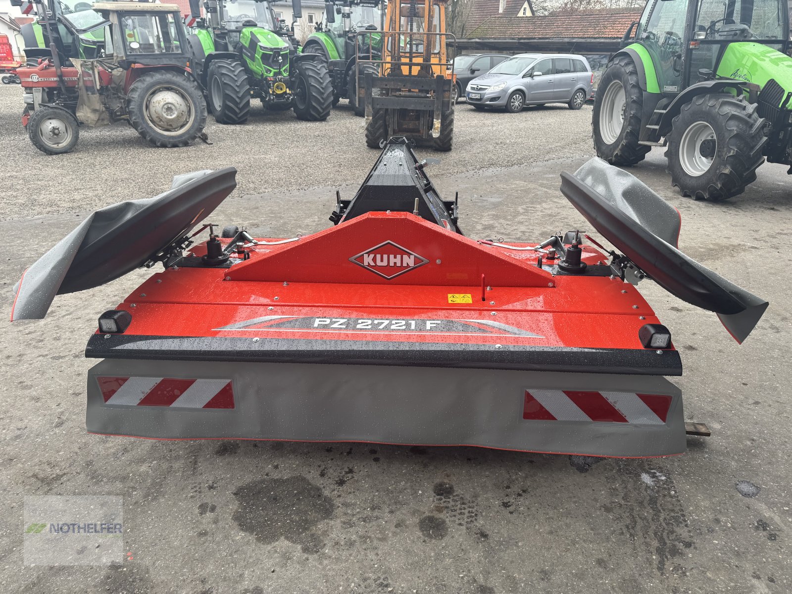 Mähwerk des Typs Kuhn PZ 2721 F mit starrem Anbaubock, Neumaschine in Pforzen (Bild 3)