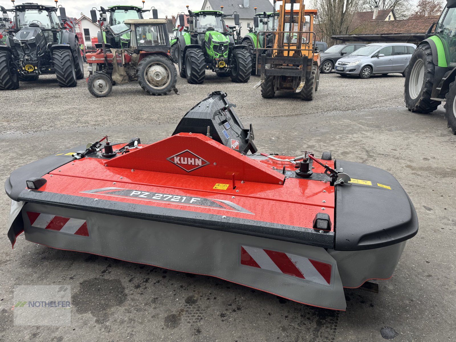 Mähwerk des Typs Kuhn PZ 2721 F mit starrem Anbaubock, Neumaschine in Pforzen (Bild 5)