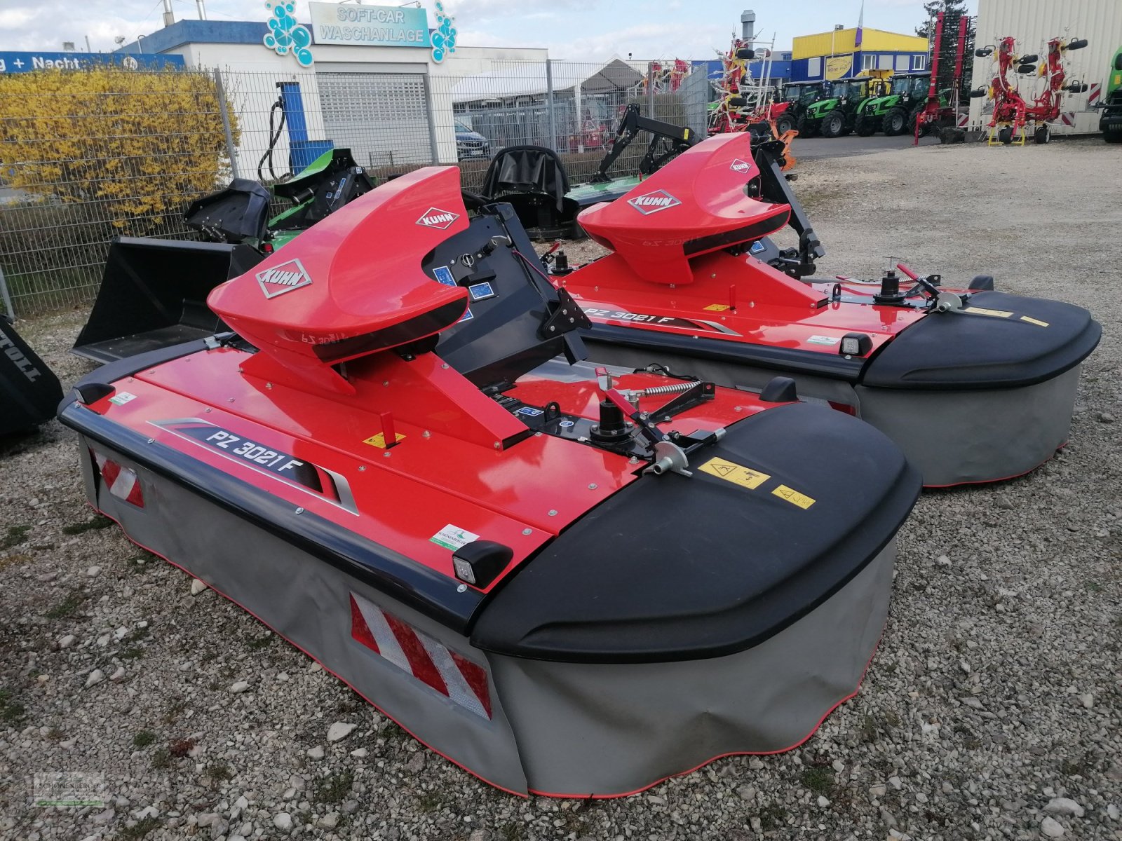 Mähwerk Türe ait Kuhn PZ 3021 F Starr oder Pendel, Neumaschine içinde Steisslingen (resim 5)