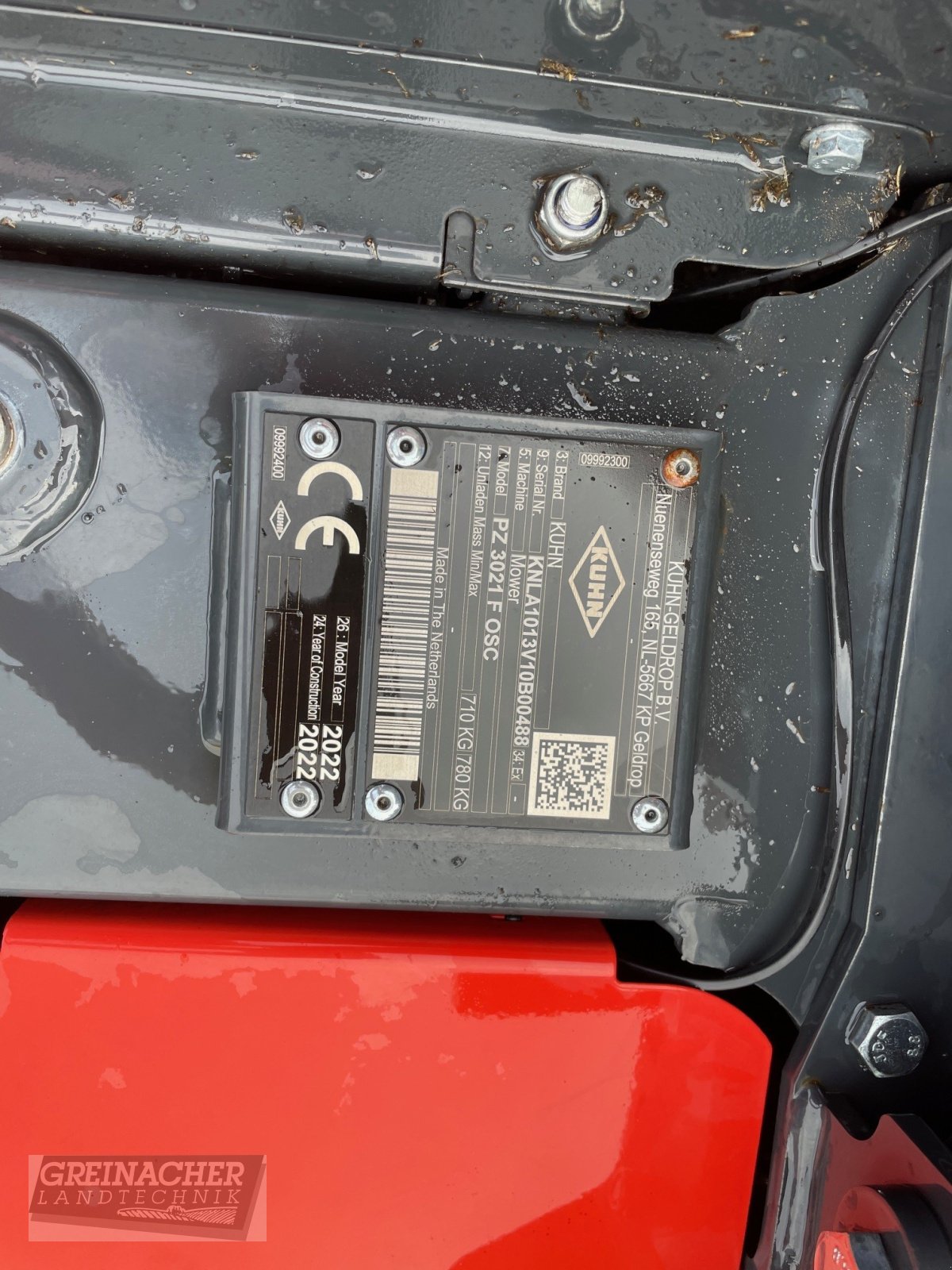 Mähwerk του τύπου Kuhn PZ 3021 F, Gebrauchtmaschine σε Pfullendorf (Φωτογραφία 6)