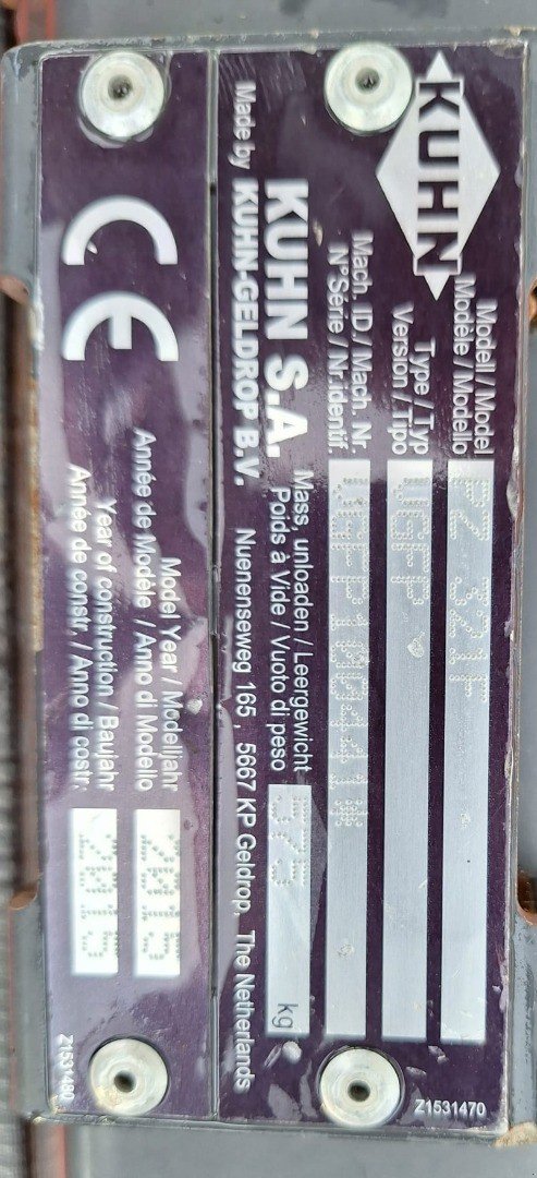 Mähwerk del tipo Kuhn PZ 321 F, Gebrauchtmaschine en Susten (Imagen 11)