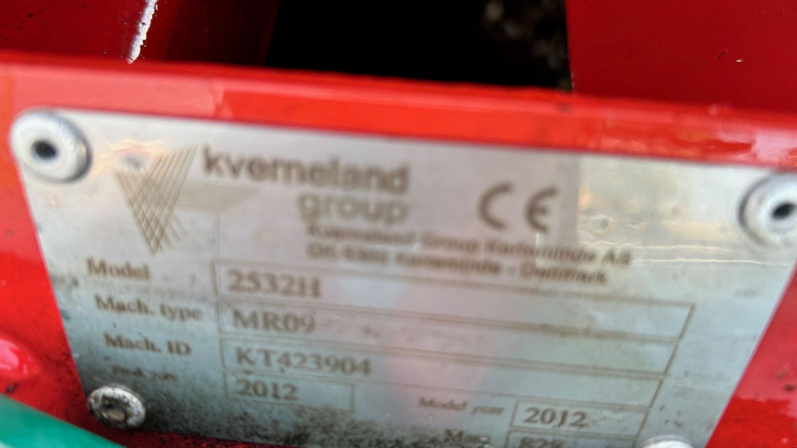 Mähwerk типа Kverneland 2532H, Gebrauchtmaschine в Thorsø (Фотография 16)