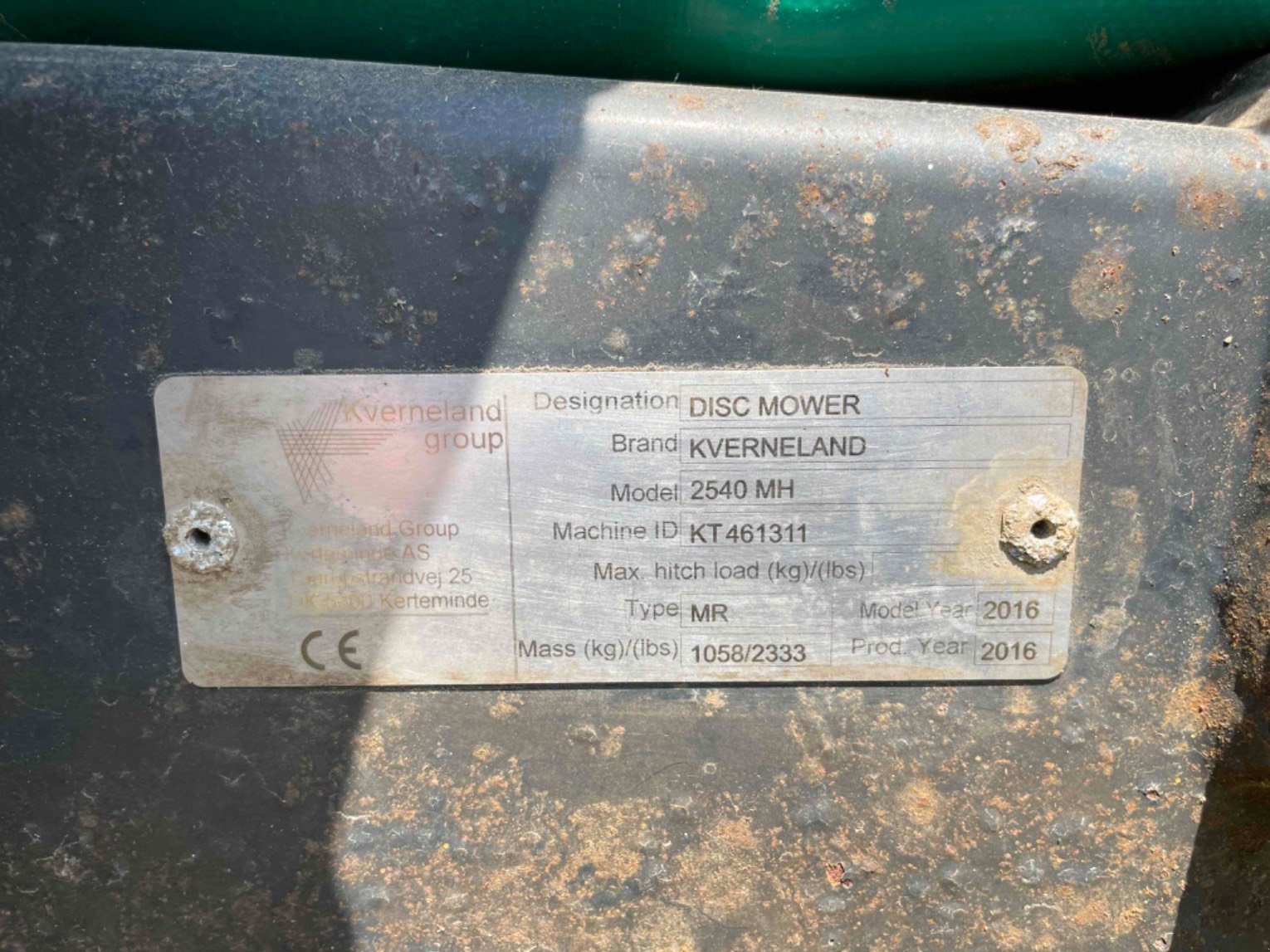 Mähwerk des Typs Kverneland 2540MH PROFIT, Gebrauchtmaschine in SAINT CLAIR SUR ELLE (Bild 6)