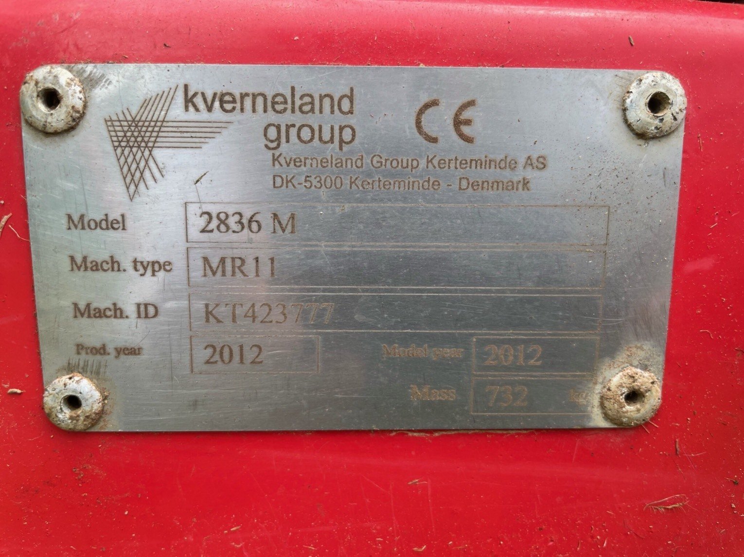 Mähwerk tip Kverneland 2836M ., Gebrauchtmaschine in SAINT CLAIR SUR ELLE (Poză 6)