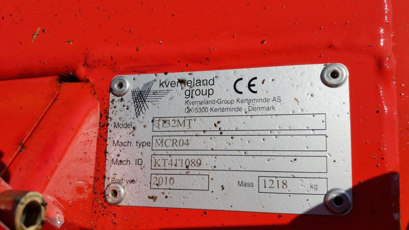 Mähwerk of the type Kverneland 3132MT m/Crimper, Gebrauchtmaschine in Ringe (Picture 10)